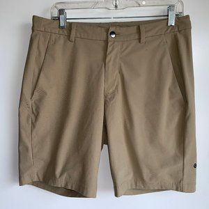 COPY - Lululemon Tan Color Commisssion ABC Golf Casual Shorts Men's Size 34